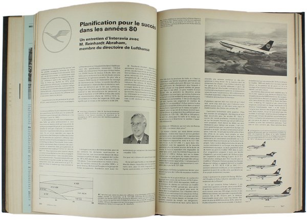 INTERAVIA. Année 1976 complète - Revue Internationale Aéronautique - Astronautique …