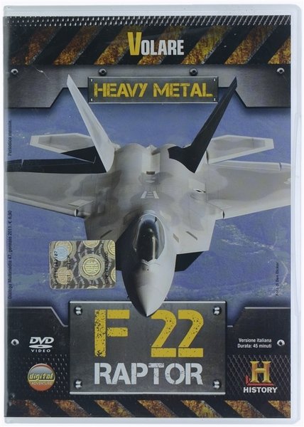 F22 RAPTOR. DVD Video.