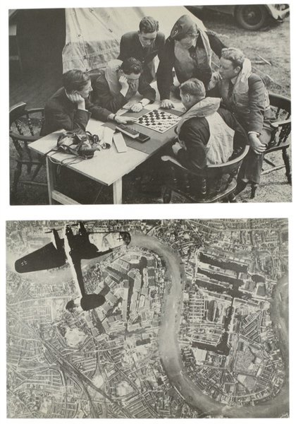 BATTLE OF BRITAIN - EIGHT HISTORIC PHOTOGRAPHS.