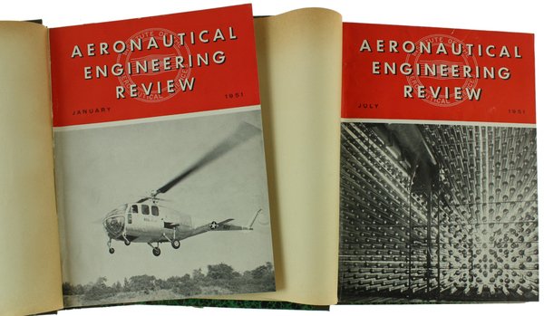 AERONAUTICAL ENGINEERING REVIEW. Volume 10 / 1951 complete in 12 …