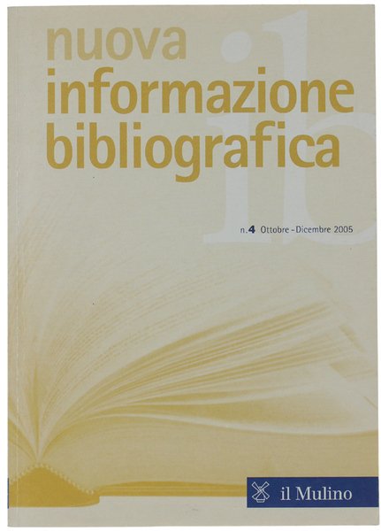 NUOVA INFORMAZIONE BIBLIOGRAFICA. N. 4 - Ottobre-Dicembre 2018.