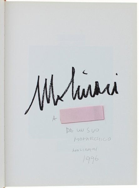 MOLINARI. [firmato dell'Autore, come nuovo]