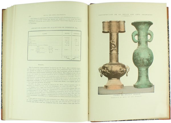 REVUE DES ARTS DECORATIFS. Deuzième Année 1891-1892.