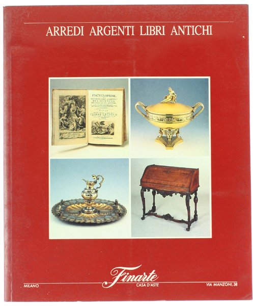 ASTA 955: ARREDI ARGENTI LIBRI ANTICHI.