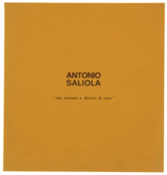 ANTONIO SALIOLA.