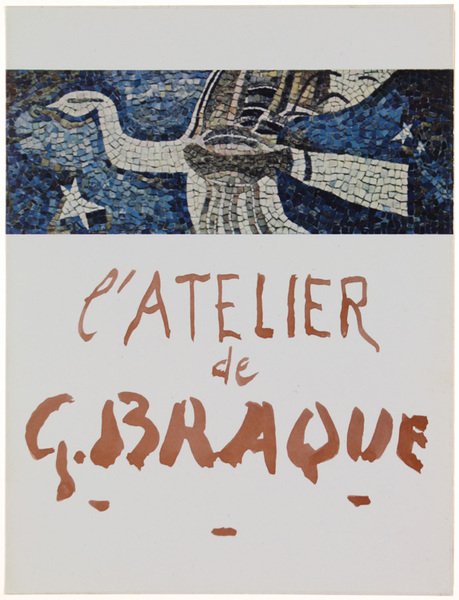 L'ATELIER DE BRAQUE - Musée du Louvre.