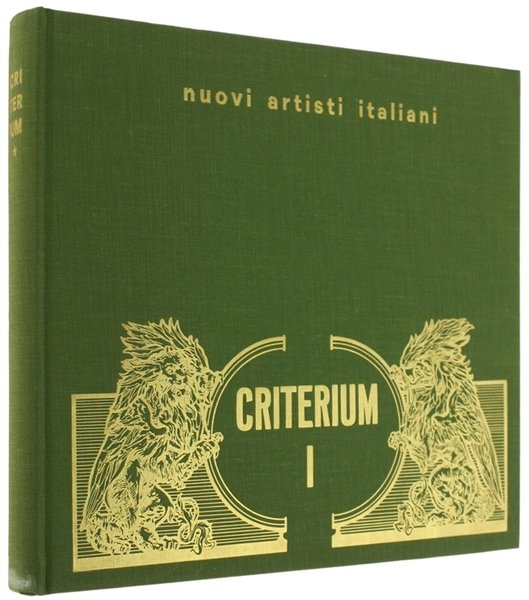 CRITERIUM - Nuovi Artisti Italiani. I.