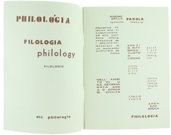 FILOLOGIA DEL QUADRO.