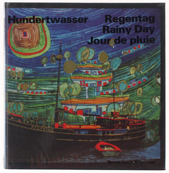 HUNDERTWASSER. Regentag - Rainy Day - Jour de pluie.