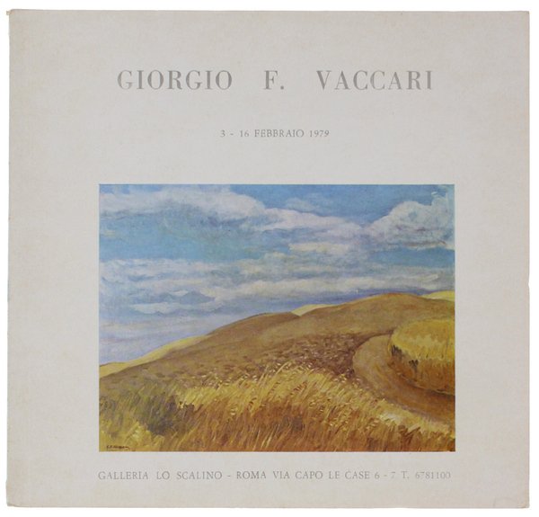 GIORGIO F. VACCARI 3-16 febbraio 1979.