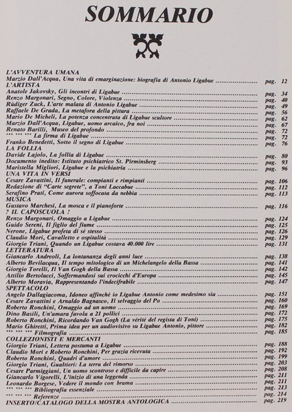 ANTONIO LIGABUE - Mostra Antologica (31 Gennaio - 4 marzo …