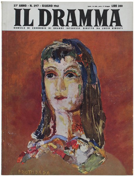 IL DRAMMA N. 297, giugno 1961. Copertina originale di Luigi …