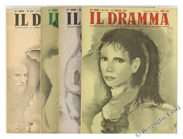 QUATTRO COPERTINE DI MARIETTE LIDIS.