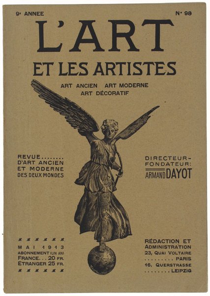 L'ART ET LES ARTISTES. 9e Année (1913) - N° 98.