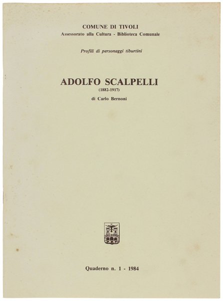 ADOLFO SCALPELLI (1882-1917)