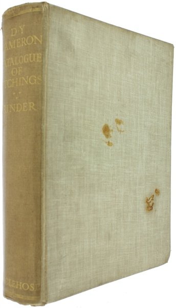 D.Y.CAMERON. An Illustrated Catalogue of his Etched Work with Introductory …