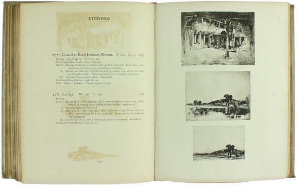 D.Y.CAMERON. An Illustrated Catalogue of his Etched Work with Introductory …