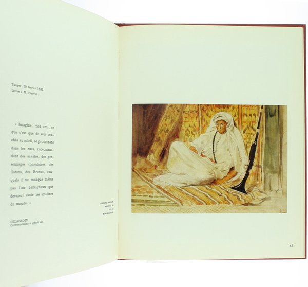 ATTRAIT DE DELACROIX.