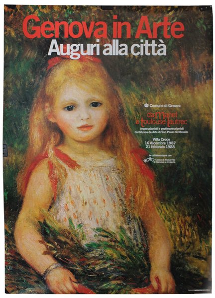 GENOVA IN ARTE. DA MANET A TOULOUSE-LAUTREC (poster)