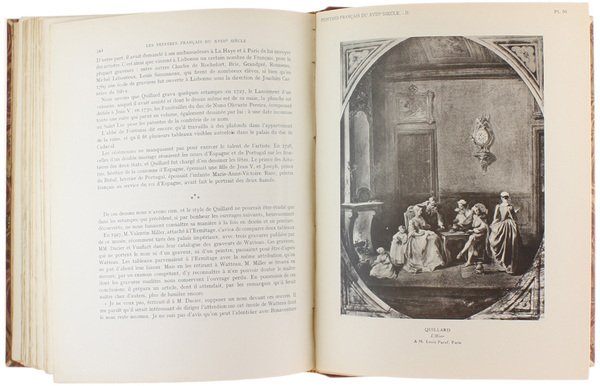 LES PEINTRES FRANÇAIS DU XVIII SIÈCLE. HISTOIRE DES VIES ET …