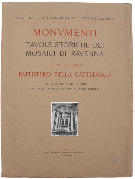 MONUMENTI - TAVOLE STORICHE DEI MOSAICI DI RAVENNA