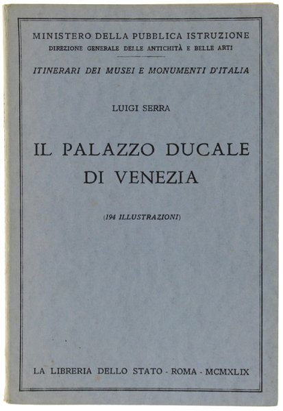 IL PALAZZO DUCALE DI VENEZIA.