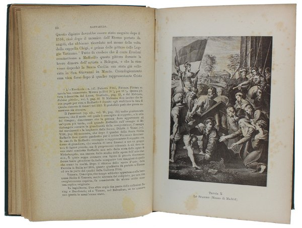 RAFFAELLO, LA SUA VITA E LE SUE OPERE. Volume I …