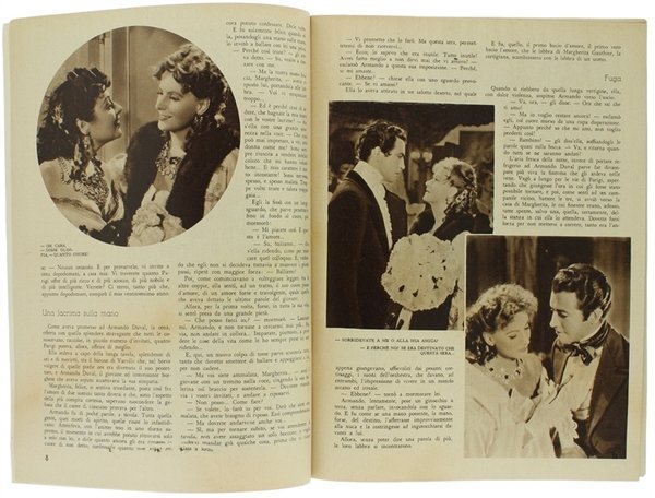 MARGHERITA GAUTHIER. Romanzo tratto dall'omonimo film "Metro Goldwyn Mayer" con …