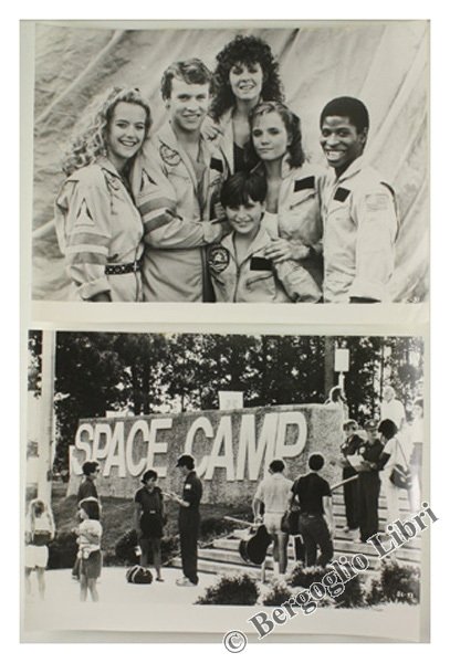 SPACE CAMP (1986): DUE FOTO ORIGINALI.