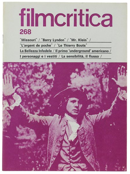 FILMCRITICA. N. 268 - ottobre 1976.