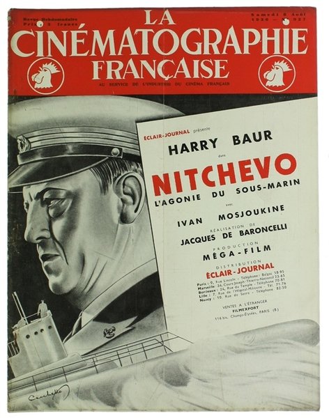LA CINEMATOGRAPHIE FRANÇAISE - N° 927.