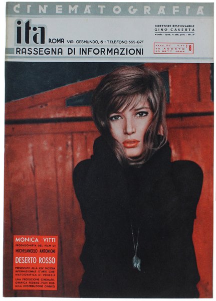 CINEMATOGRAFIA ITA. Rassegna di Informazioni. Anno 31, N. 7/8 (Monica …