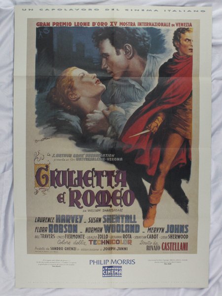 GIULETTA E ROMEO (1954) - Reprint dell'affisso originale. Poster a … | Immagine principale