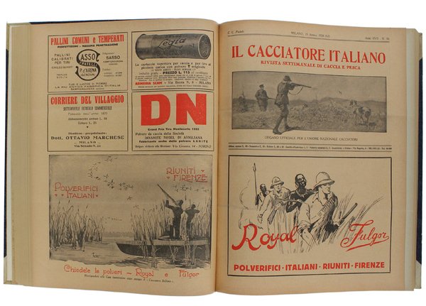 IL CACCIATORE ITALIANO - Annata 1928 completa.