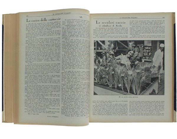 IL CACCIATORE ITALIANO - Annata 1928 completa.