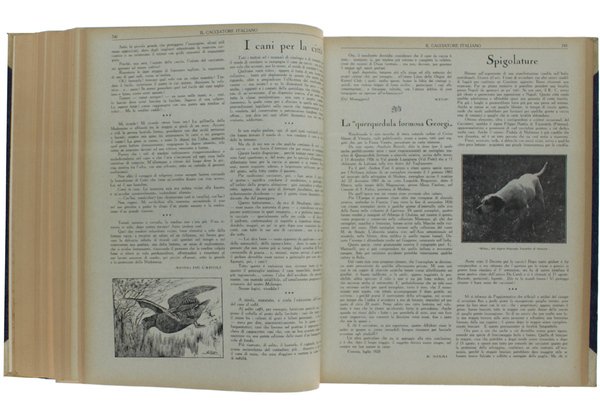 IL CACCIATORE ITALIANO - Annata 1928 completa.