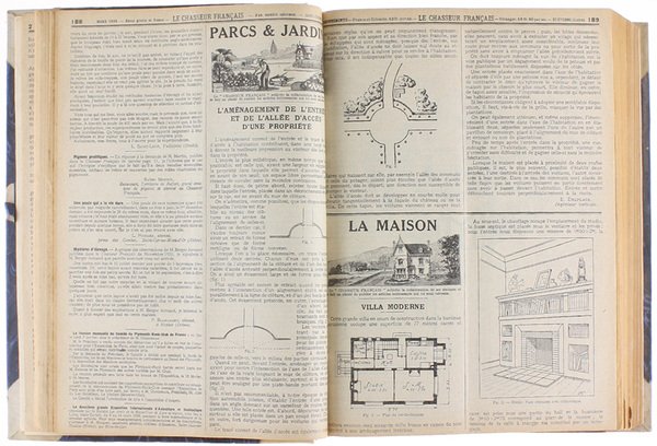 LE CHASSEUR FRANÇAIS. Année complète 1929.