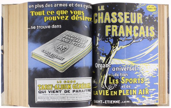 LE CHASSEUR FRANÇAIS. Année complète 1929.