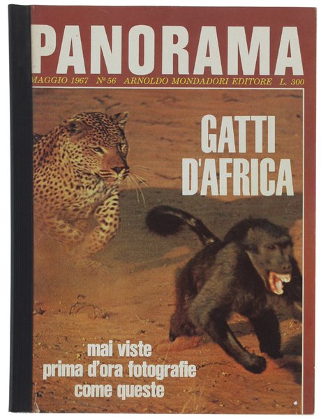 GATTI D'AFRICA - Speciale di "Panorama" Maggio 1967.