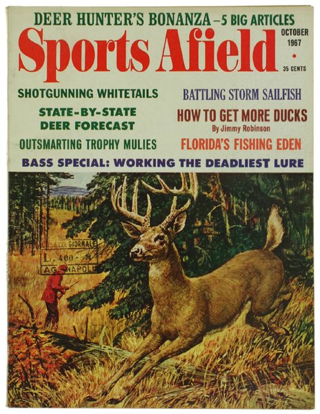 SPORTS AFIELD. Vol. 158 - No. 4, October 1967 (original).