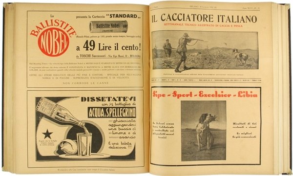 IL CACCIATORE ITALIANO - Annata 1932 completa.