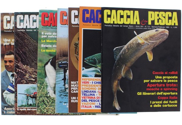 CACCIA & PESCA. Anno 1980, N. 1/2 - 3 - …