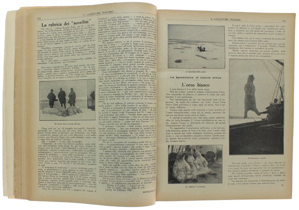 IL CACCIATORE ITALIANO - Annata 1926 completa.