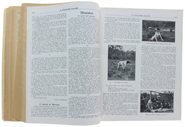 IL CACCIATORE ITALIANO - Annata 1926 completa.