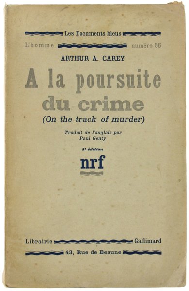 A LA POURSUITE DU CRIME (On the track of murder)