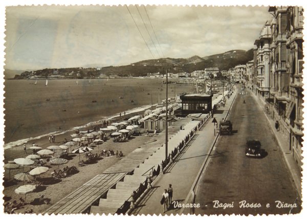 VARAZZE - BAGNI ROSSO E DIANA (Cartolina).