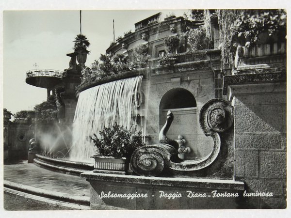 SALSOMAGGIORE - POGGIO DIANA - FONTANA LUMINOSA (Cartolina).