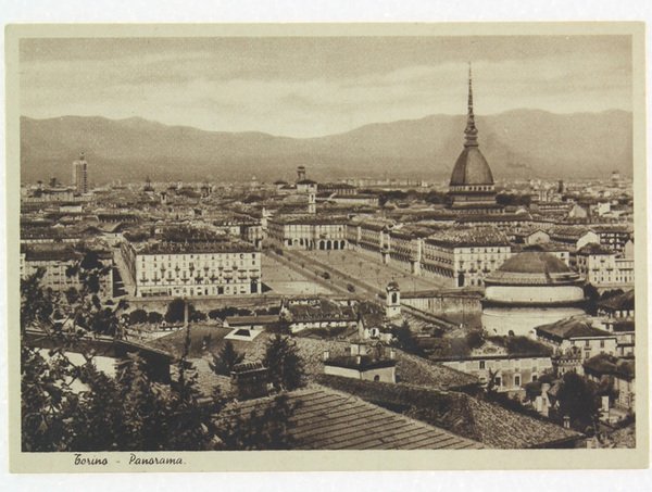 TORINO. Panorama (Cartolina).