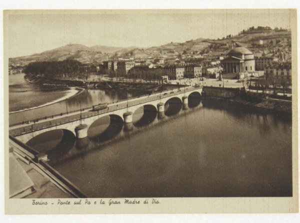 TORINO. Ponte sul Po e la Gran Madre di Dio …