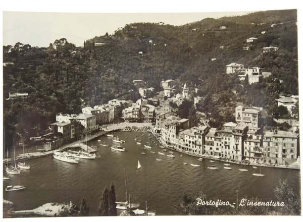 PORTOFINO. L'insenatura - CARTOLINA.